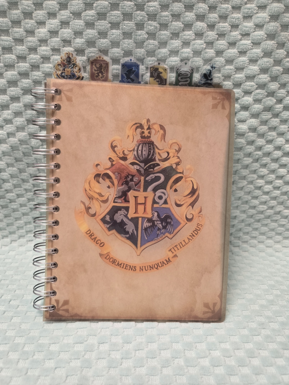 Hogwarts Crest Spiral Notebook/ Journal